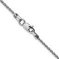 thumbnail image 3 of Auriga Fine Jewelry 14K White Gold 1.5mm Parisian Wheat Chain Bracelet 7inch for Women, 3 of 6