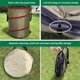 thumbnail image 3 of 10 galones: 37L 35x40cm, Material de Tela Oxford 420D, Bolsas de Jardín Retráctiles de Alta Resistencia, 1 Paquete, Botes de Basura de Jardín Reutilizables, Bolsas de Basura de Jardín para Camping, Jardín, Picnic y Exteriores. JM MX-0140254FYD, 3 of 5