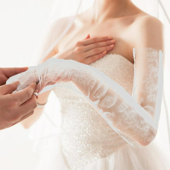 ELAYARD Lace Gloves Women Elegant Mesh Veil Wardrobe Versatility 1 Pair