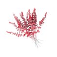 thumbnail image 2 of Bearachild 20 unidades/juego de plantas artificiales de bajo mantenimiento, amplia aplicación, decoración de bodas, flores amigables con las Plantas Artificiales Rojo Eucalipto, 2 of 6