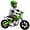 Green, variant on ICEEIF 24V 300W Kids Electric Bike, Electric Dirt Bike with Flashing LED Lights, 2 Speed Settings, Music Function, for Boys Girls Ages 6+,Red