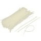 200mm x 2mm Fil de Câble en Nylon Zip Garniture Wrap Cordon Boucle Boucle Cravate Blanc 500Pcs – image 1 sur 2