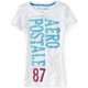 thumbnail image 1 of Camiseta gráfica Aeropostale para mujer color blanco XS, 1 of 1