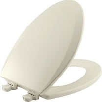 Church Seat 1500EC 346 Lift-Off Elongated Closed Front Toilet Seat in Biscuit