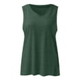 thumbnail image 4 of Vivianyo HD Trendy Women's Sleeveless Tank Tops Women's Printed Sleeveless Casual V-Neck Tank Top, 4 of 5