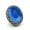 Blue 50-100g, variant on Yellow Crystal Geode Cluster 50-100g, Natural Raw Mineral Specimen with Bright Needle Crystal Formation, Decorative Crystal Stone for Home, Desk & Collector Display