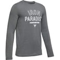 thumbnail image 3 of Playera Under Armour project the rock Iron Paradise Hombre la roca gris L Under Armour 1346101 012, 3 of 4