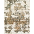 thumbnail image 1 of Ahgly Company Indoor Rectangle Abstract Dark Almond Brown Abstract Area Rugs, 3' x 5', 1 of 6