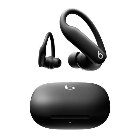 Restored Beats Powerbeats Pro 2 True Wireless Active Noise Canceling Earbuds Jet Black Sport Fit Design