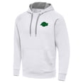 thumbnail image 2 of Men's Antigua White Los Angeles Lakers St. Patrick's Day Victory Raglan Pullover Hoodie, 2 of 4