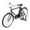 Black, variant on Classical Bicycles Miniature Model for Office Desk or Shelf Display Ornament