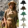 thumbnail image 2 of Parent-child Summer Straw Helmet Pith Sun Hats For Child Women Vietnam War Army Dome Hat Safari Jungle Miners British Cap, 2 of 22