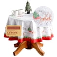 thumbnail image 1 of Mantel Maison d' Hermine redondo 100% algodón 160 cm, 1 of 9