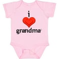 thumbnail image 3 of Inktastic I Love Grandma Boys or Girls Baby Bodysuit, 3 of 5
