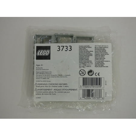 - LEGO 3733 Accessory Pack Grey Train Windows with Panes