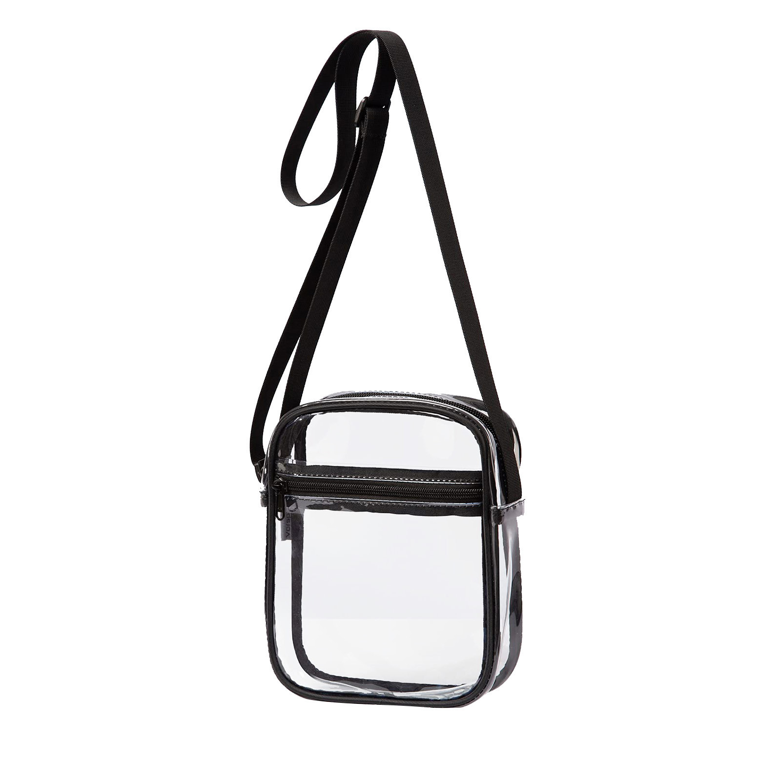 Foraging dimple Clear Bag Stadium Approved Purse Transparent Crossbody Bags for Women & Men PVC Messenger Handbag for Concert Sports Events - image 2 of 2