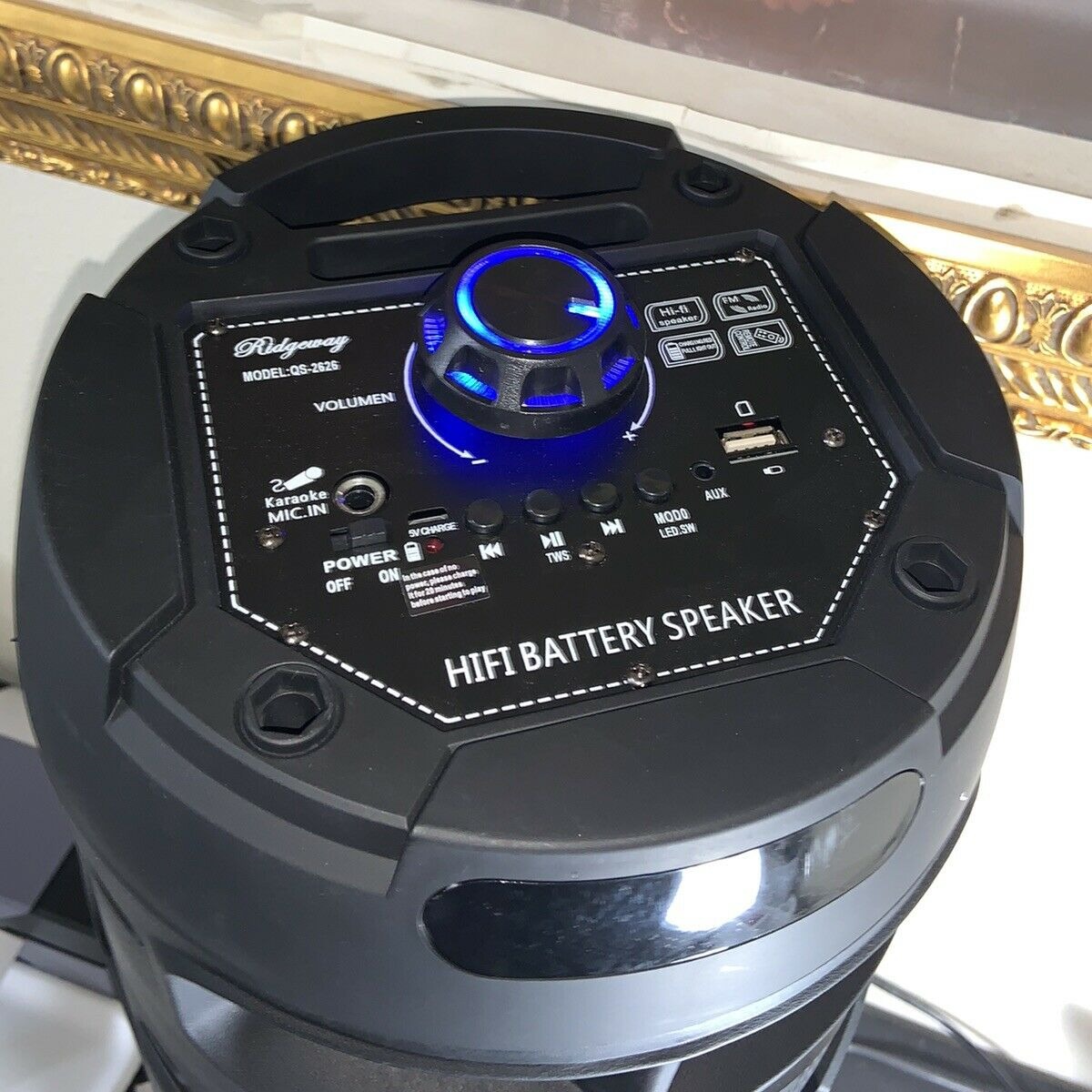 Compatible with Bluetooth speaker Ridgeway Bocina Dual 6.5\