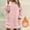 Pink, variant on GaThRRgYP Solid Sweatshirt Pullover for Women,Plus Size Fashion Women's Casual Long Sleeve Round Neck Collar PocketsLoose Sweatshirt Tops Blouse Light Blue L