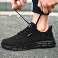 thumbnail image 4 of Zapatos casuales para hombre con cordones Zapatos de tenis transpirables cómodos para viajes al aire libre Likrtyny Tenis De Mujer Tenis De Hombre, 4 of 8