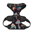 thumbnail image 5 of Picia Mushroom Doodle No-Pull Dog Harness Reflective Front Clip Vest with Handle,Step-in Air Dog Harness,Adjustable 2 Metal Rings 4 Buckles,Easy to Put on & Take Off Medium, 5 of 9