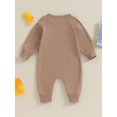 thumbnail image 4 of Wassery Baby Boys Girls Fall One Piece Jumpsuits Newborn Boys Girls Long Sleeve Romper Pants Infant Boys Girls Spring Onesie Bodysuit Clothes 0-18M, 4 of 9