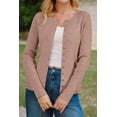 thumbnail image 6 of Arach&Cloz Women's Wool Blend Button Up Business Casual Cardigan Tops Outfits 2026, 6 of 7