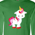 thumbnail image 4 of Inktastic Cute Unicorn, Little Unicorn, Magic Unicorn Long Sleeve T-Shirt, 4 of 5