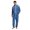 Blue, variant on HBFAGFB Jumpsuit Pajamas for Men Zipper Hood Comfort Long Sleeve Nightwear with Pockets Khaki Size S