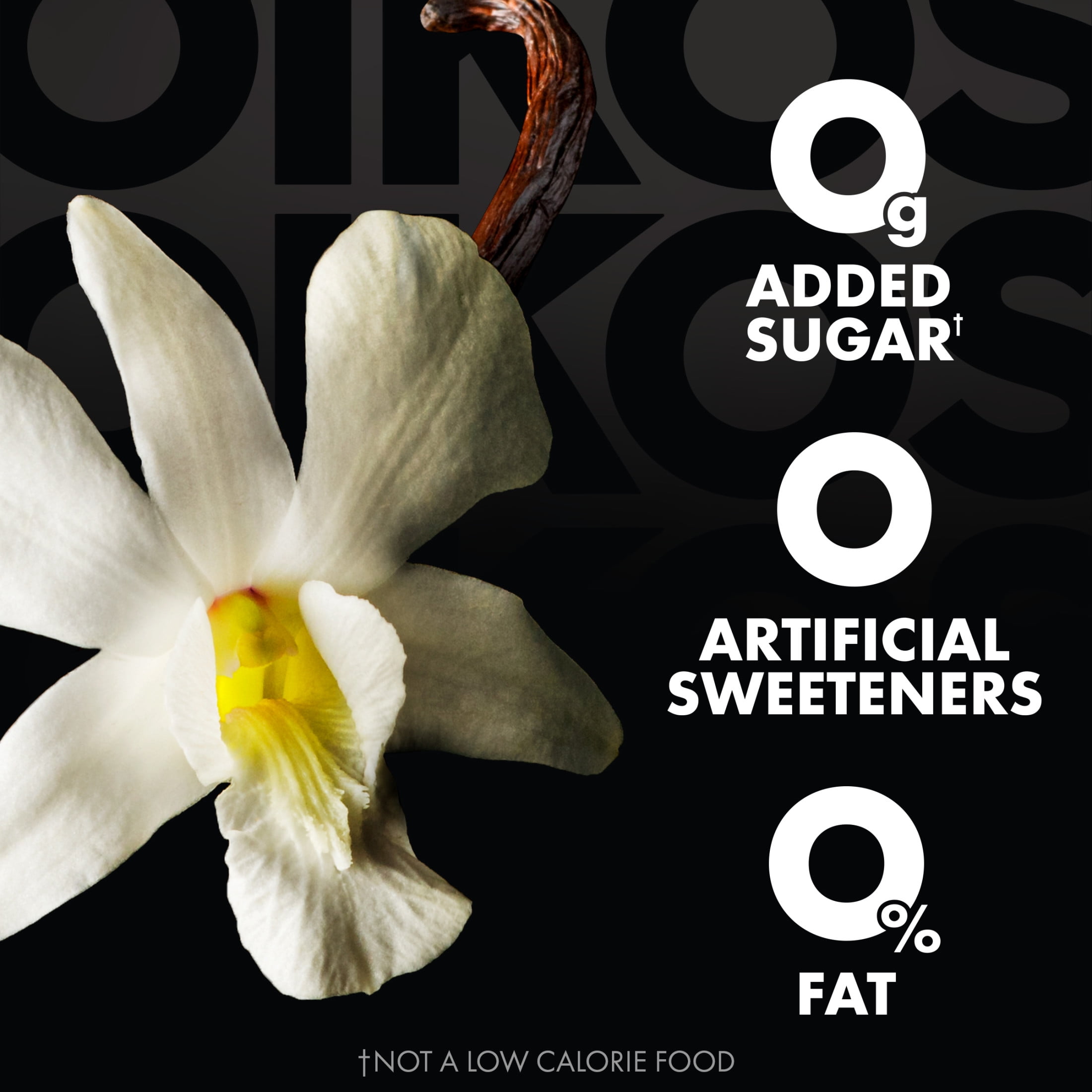 Oikos Triple Zero 17g Protein&nbsp;Vanilla Greek Yogurt, 100 Calories, 0g Added Sugar and 0 Artificial Sweeteners,&nbsp;Nonfat&nbsp;Yogurt, Great High Protein Snack,&nbsp;32 oz Tub