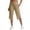 Khaki -CX30, variant on Nestiefly Womens Capri Pants with Pockets Straight Leg Yoga Capris Leggings Mid-Calf Capris Workout Summer Light Gray S