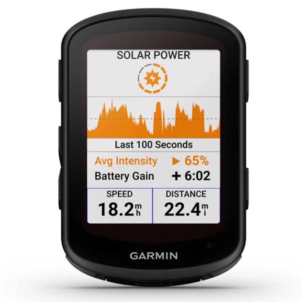 Garmin Edge 840 Solar Compact GPS Cycling Computer, Device Only 010-02695-20 Bundle with Deco Essentials Bike Frame Cell Phone Mount and Deco Gear CPS 26 Months Exclusive Protection (BEACH-CPS-26500)
