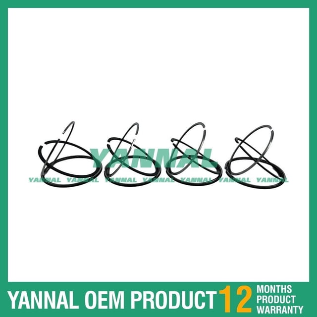 Suitable for Yanmar engine parts 4TNE88 piston ring set 129005-22500-