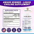 thumbnail image 7 of Extra Strength Choline 500 mg - Essential Nutrient Featuring VitaCholine® for Focus Support - Vegan Certified · Non-GMO · Gluten Free - 60 Liquid Capsules, 7 of 7