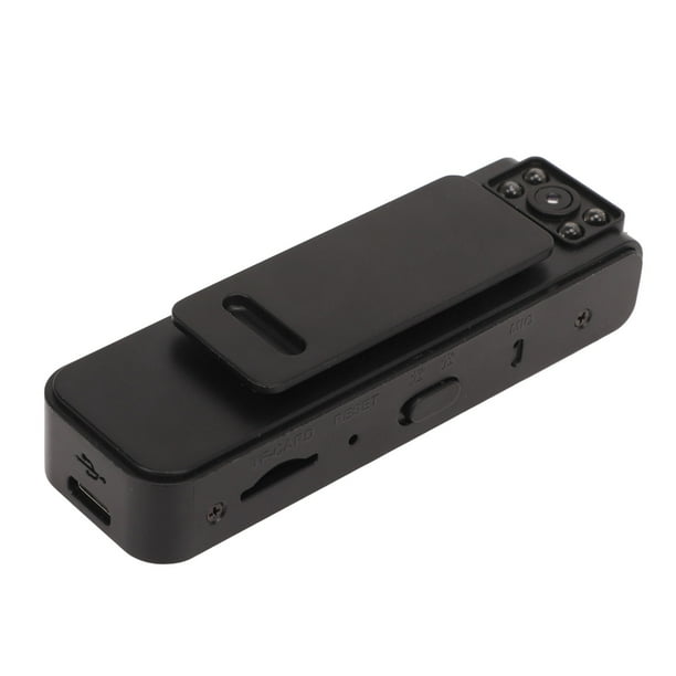 Mini grabadora de vídeo, mini cámara corporal 1080P, cámara corporal portátil, diseño revolucionario Jadeshay A