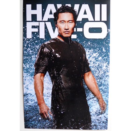 Hawaii Five-0 poster Daniel Dae Kim Metal Sign 8inx 12in Art Print on Metal 8x12