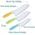 thumbnail image 4 of Child-proof knives for cutting fruit, salad and bread - children, 4 of 4