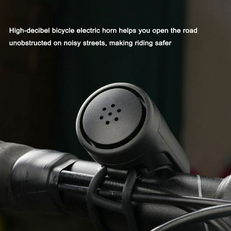 Yabuy Bike Bell 120dB Loud Electric Bike Horn Rechargeable -Theft Alarm Waterproof with 4 Sound Modes for Mountain Bike Road Bike, Size: 60, Black Yabuy Bike Bell 120dB Loud Electric Bike Horn Rechargeable -Theft Alarm Waterproof with 4 Sound Modes for Mountain Bike Road Bike, Size: 60, Black