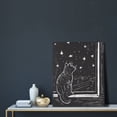 thumbnail image 5 of Sikiie Star Gazing Cat Illustration Print Canvas Decorative Hanging Painting, Anti-shrinkage Hanging Frame, Suitable for Home, Office Wall Decorations, 5 of 6