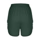 thumbnail image 5 of Pantalones cortos deportivos informales Augper para mujer con bolsillos sólidos, 5 of 7