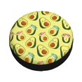thumbnail image 2 of Kdxio Spare Tire Cover for RV Trailer, Waterproof Wheel Cover,Camper Spare Tire Cover Fit for Rv SUV Truck Travel Trailer 17 inch-Flowers Avocado, 2 of 8