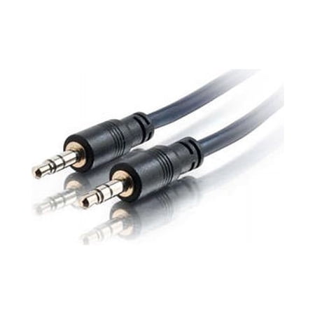 UPC: 0757120405177 | C2G 40517 3.5mm Stereo Audio Cable with Low Profile Connectors M/M  Plenum CMP-Rated (35 Feet  10.66 Meters)