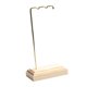 thumbnail image 1 of Expositor de joyas, collares, colgantes, base de madera y metal dorado L, 1 of 3