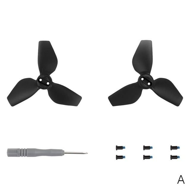 2 Hélices pour DJI Neo Drones Pales de Remplacement Faible Bruit