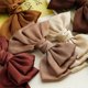 thumbnail image 4 of Elegant Big Bows Heairclips New Arrival Brown Bowknot Hairpins Elastic Ponytail Clip Hairgrip Vintage Barrettes Hair Accessories, 4 of 5