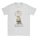 thumbnail image 3 of Camiseta oficial de Peanuts Charlie Brown Anxieties Snoopy para hombre, ropa de algodón, divertida camiseta de manga corta con cuello redondo, camiseta de talla grande, 3 of 5