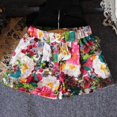thumbnail image 5 of Toddler Baby Girl Ruffle Short Sleeve T-Shirt Tops and Floral Shorts Outfits Clothes, 5 of 9