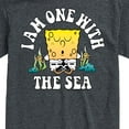 thumbnail image 3 of SpongeBob SquarePants - I'am One With The Sea - Men's Short Sleeve Graphic T-Shirt, 3 of 6