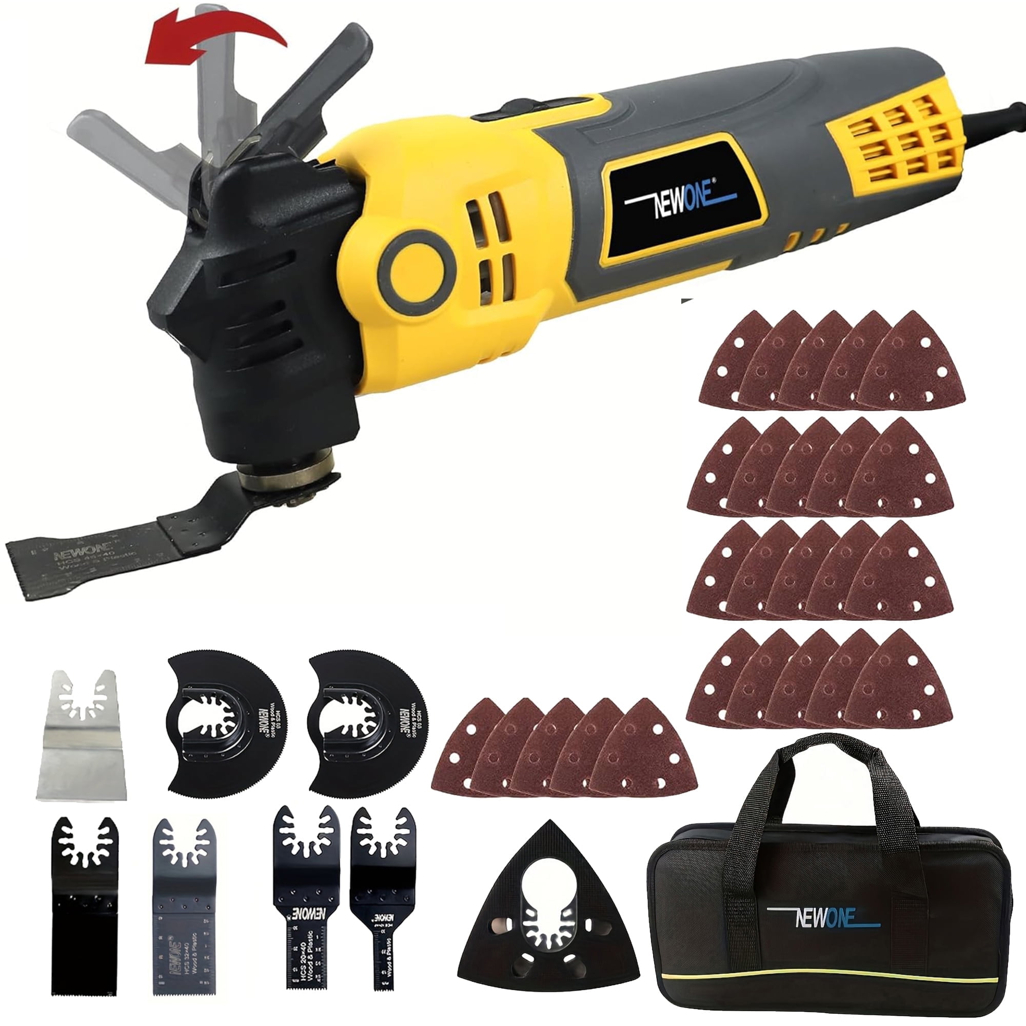 Worx WX679L.1 3A Sonicrafter Oscillating Multi Tool w/ 29