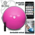 thumbnail image 1 of Bosu 72-10850 Home Gym The Original Balance Trainer 65 cm Diameter, Pink & Gray, 1 of 6
