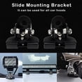 thumbnail image 1 of Ohmyroo Universal Hood LED Light Bar Mounting Brackets No-Drill Clips 2-Pack, 1 of 4